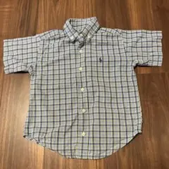 Ralph Lauren 半袖シャツ キッズ100cm チェック柄