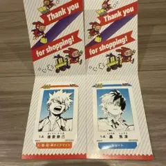【バラ売り可能】キャラクター　ミニ　ブロマイド　2種セット