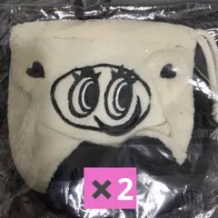 エンジェルブルー　巾着　ポーチ　ドンキ　白　黒　ドンペン　ナカムラくん　2点のサムネイル