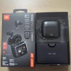 JBL TOUR PRO 2イヤホンケースのみブラック 箱あり イヤーピースあり
