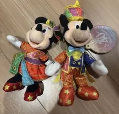 東京ディズニーリゾート40周年　限定ぬいぐるみバッジ　ミッキー　ミニー　即日発送