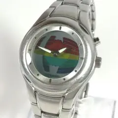 FOSSIL フォッシル BIG TIC アナデジ レインボー Y2Kおまけつき - メルカリ