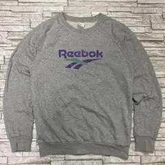 Reebok classic スウェット グレー フロントロゴ