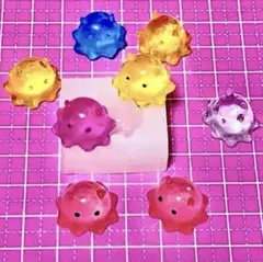 無害シリコンモールド　　めんだこ型