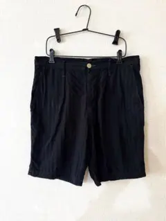 BRU NA BOINNE ストライプショートパンツ 【Black】のサムネイル