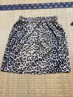 AS KNOW AS レオパード柄 ミニスカートのサムネイル