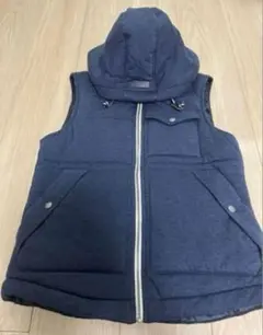 バーバリーブラックレーベル ベスト リバーシブル ダウンベスト サイズ2 M