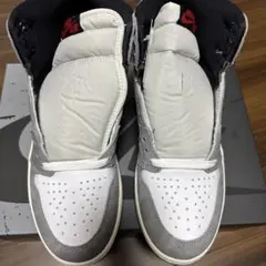 Nike Air Jordan 1 Black and Smoke Grey