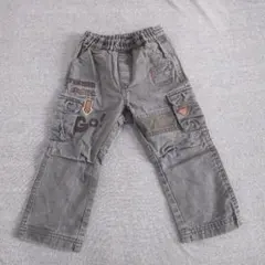 【訳あり】グレー カーゴパンツ 95