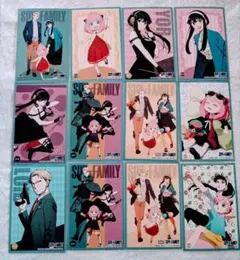 スパイファミリー ステッカー 12枚セット