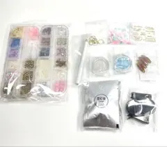 封入セット　ホログラムブリオンシャカシャカレジン着色粉くっつく鉛筆アロマ