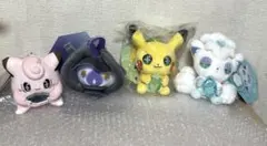 ポケモンセンター限定「しんかのいし」シリーズ ぬいぐるみ 4体セット タグ付き