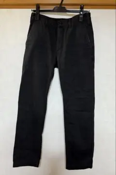 メンズ チノパン パンツ ブラック ズボン ユニクロ UNIQLO