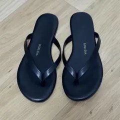 SLOBE IENA スローブイエナ＊ ビーチサンダル 黒23cm