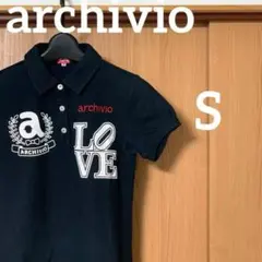 archivio アルチビオ　ゴルフ　ポロシャツ　レディース　S 黒のサムネイル