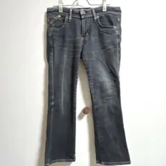 エドウィン　something レディースデニム　30×33 黒