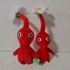 赤ピクミン ぬいぐるみ 2体セットのサムネイル