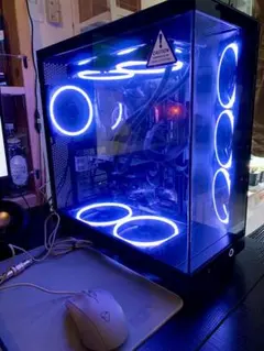 極上】温度表示クーラー搭載 水槽型ゲーミングPC RTX2070S - メルカリ