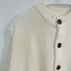 Discoat 【F】アイボリー カーディガン　春コーデ　秋冬　カジュアル