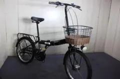 人気！Luciole ルシオーレ　シマノ6速 AUTO LED　折り畳み自転車のサムネイル