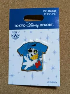 ディズニーリゾート　ピンバッジ　ドナルド
