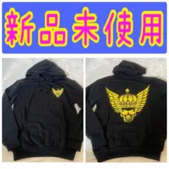 新品未使用☆スカル☆王冠☆グラフィック☆パーカー☆フリーサイズ