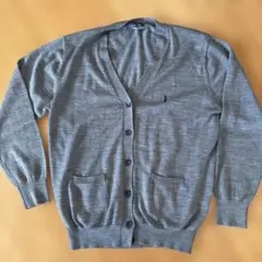 EAST BOY グレー カーディガン Vネック