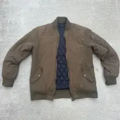ブラウン MA-1 フライトジャケット