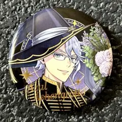 新品✿ツイステ　トレーディング箔押し缶バッジ　ブルームバースデー　アズール