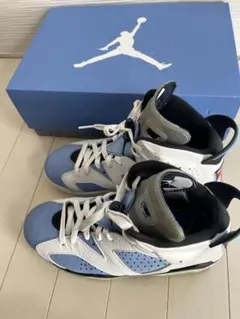 Air Jordan 6 レトロ　ユニバーシティブルー　箱あり