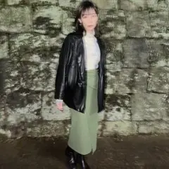 ラップスカート ロングスカート