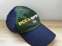 【復刻】 Polo Sport キャップ ネイビー/グリーンのサムネイル