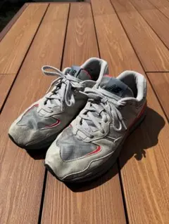 New Balance 990v5 グレー/オレンジ スニーカー