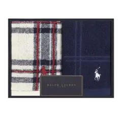 【未使用】Ralph Lauren ウォッシュタオル 2枚セット ラルフローレン