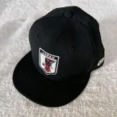 ニューエラ 日本代表サムライブルーキャップ　キッズ　ブラック