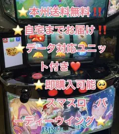 パチスロ実機 バーディーウイング スマスロユニット付 - メルカリ