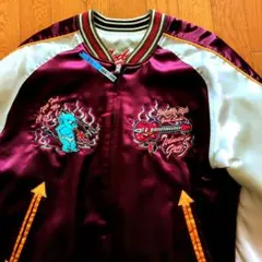 リバーシブル スカジャン