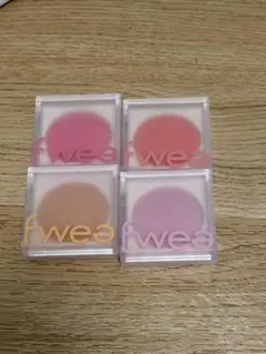 fwee クリームチーク 4個セット