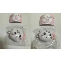 2個 ムース mikko characters ぬいぐるみ まえがみ クリップ