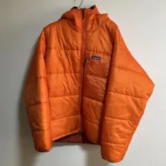2001 patagonia ダスパーカー ポップオレンジ M パフボール - メルカリ