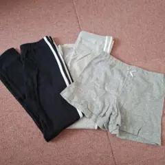 FO&デビロック　140 ラインレギンス２枚　インナーパンツ