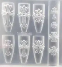 クロスモールド 十字架 シリコンモールド