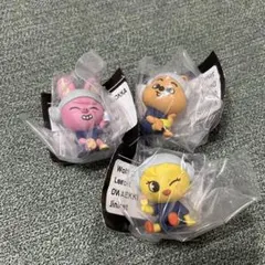 StrayKids SKZOO サウナフィギュア　ガチャ　３点セット