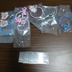 ディズニーキャラクター ガチャ Twinkle ヘアゴムセット