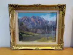 樹皮絵画☆北海道☆F6 全国伝統工芸展入選作品☆アート インテリア
