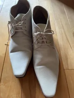 超美品DOUCALS デュカルス 　メンズビジネスシューズ　スエード　イタリア製