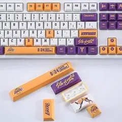 Heywood キーキャップ バスケ キーボード 紫 パープル US配列