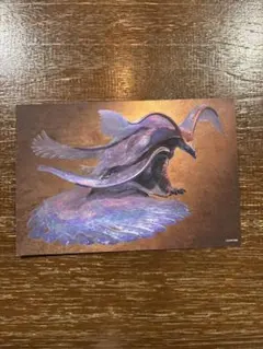 カプコンカフェ モンハンワイルズ 特典 ポストカード ウズトゥナ モンハンカフェ