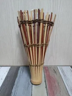 花籠　掛け花籠　しぐれ傘