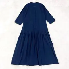 美品✨セルフォード 2way リボン ボウタイ プリーツ ワンピース